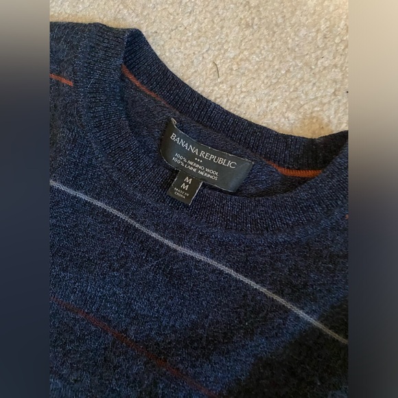 Men’s banana republic 100% merino wool sweater - Picture 2 of 2